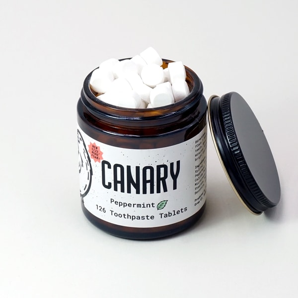 Canary Clean Products Peppermint Toothpaste Tablets Review