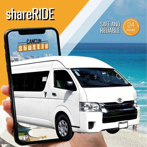 Cancun Shuttle shareRIDE Reviews