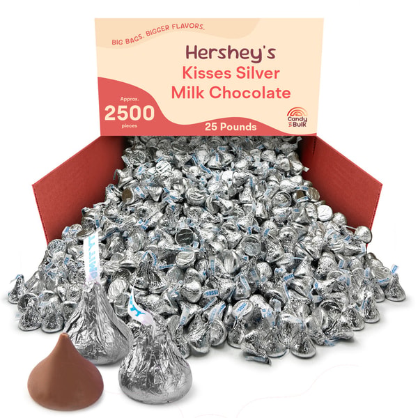 Candy In Bulk Hershey's Kisses Milk Chocolate Review