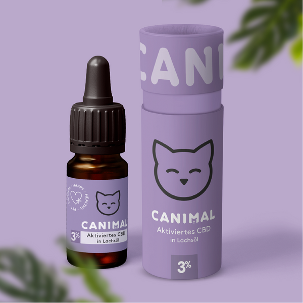 Canimal Katzen&ouml;l mit CBD Bewertung