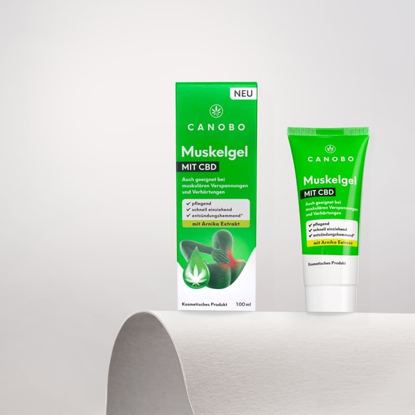 Canobo Muskelgel mit CBD & Arnika Bewertung