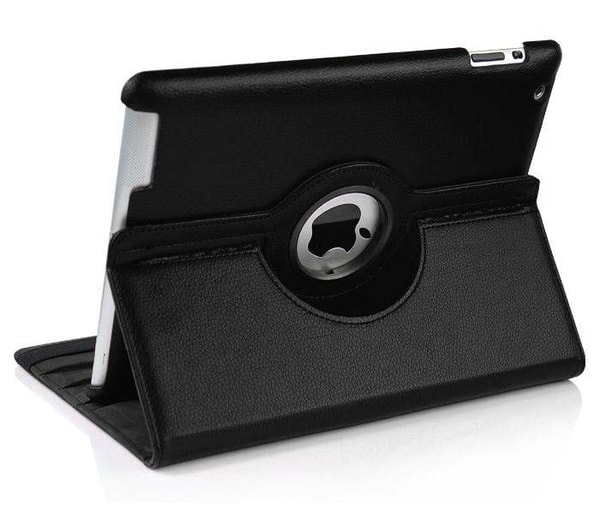 Capida iPad 2/3/4 - PU l&auml;der 360 graders roterande Fodral - Svart Recension