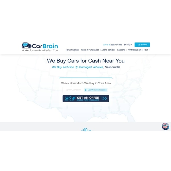 CarBrain Service Coverage