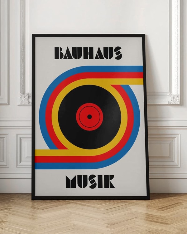 Care of Posters Bauhaus Musik Vinyl Review