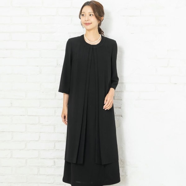Cariru Formal Select Shop ガウンレイヤード風ロングワンピース レビュー