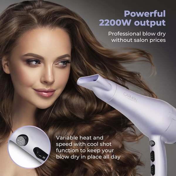 Carmen Products Serenity Hair Dryer & Straightener Set Review
