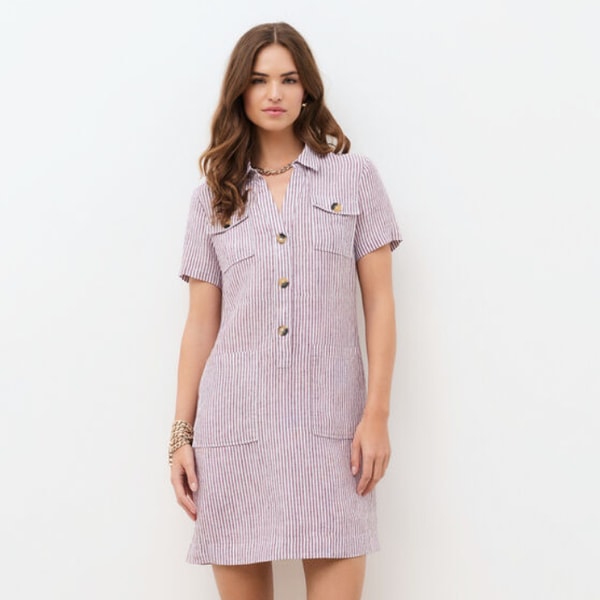Caroll Jurk laure1 bordeaux vrouw Beoordeling