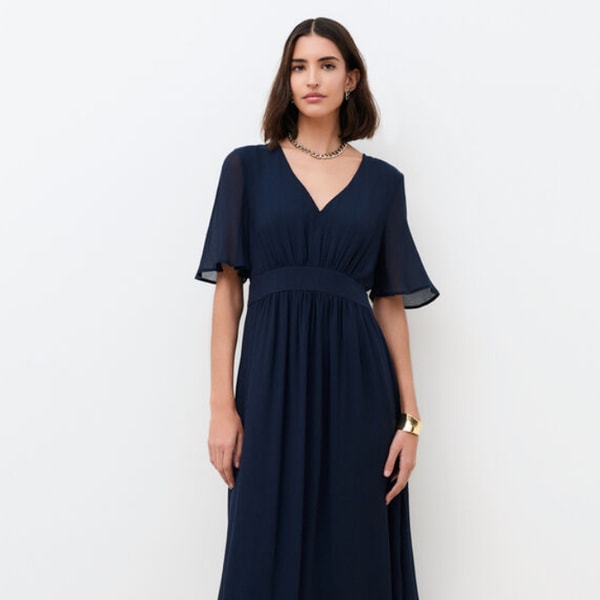 Caroll Jurk Rbeaute marineblauw vrouw Beoordeling
