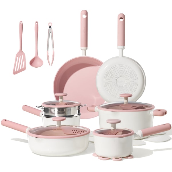 CAROTE Sakura Ceramic Cookware Set 21 Pcs Review