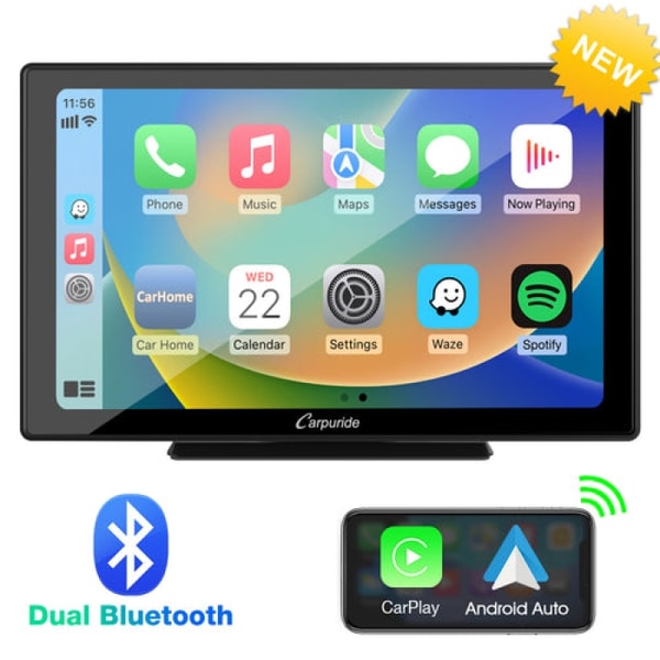 Carpuride Review: Carpuride W901 Pro Portable Smart Multimedia Dual Bluetooth Dashboard Console Reviews