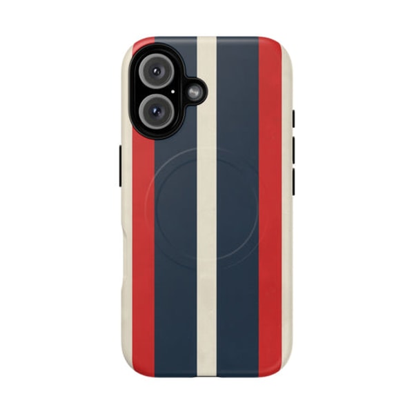 Case Happy Retro Monaco Stripe Matte iPhone Case Reviews