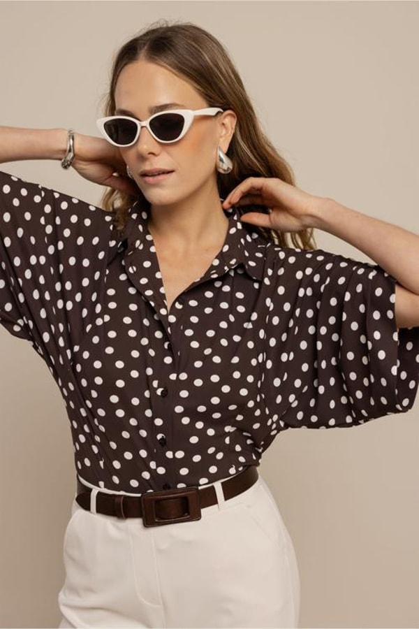 Castelijn Mode Beek Studio Anneloes Fabienne dot blouse Beoordeling