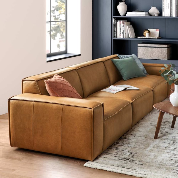 Castlery Jonathan Leather Extended Sofa Review