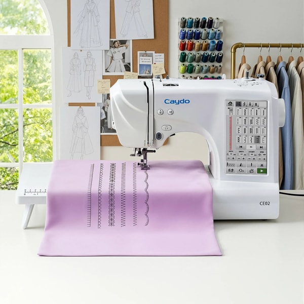 Caydo Computerized Smart Sewing & Embroidery Machine CE02 Review