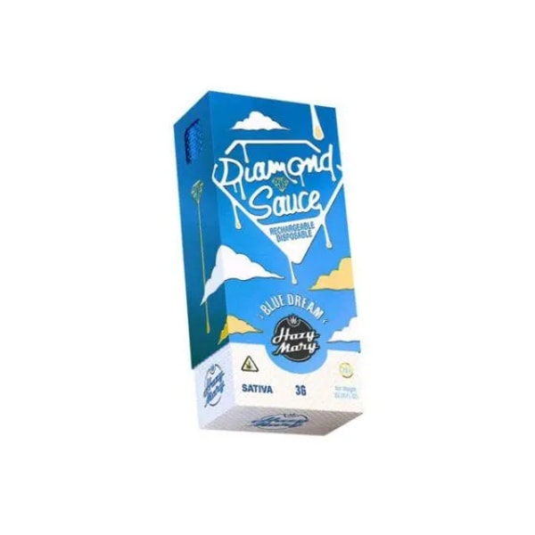 CBD.co Hazy Mary Diamond Sauce Disposable Vape THC-P / THC-V / D8 Reviews