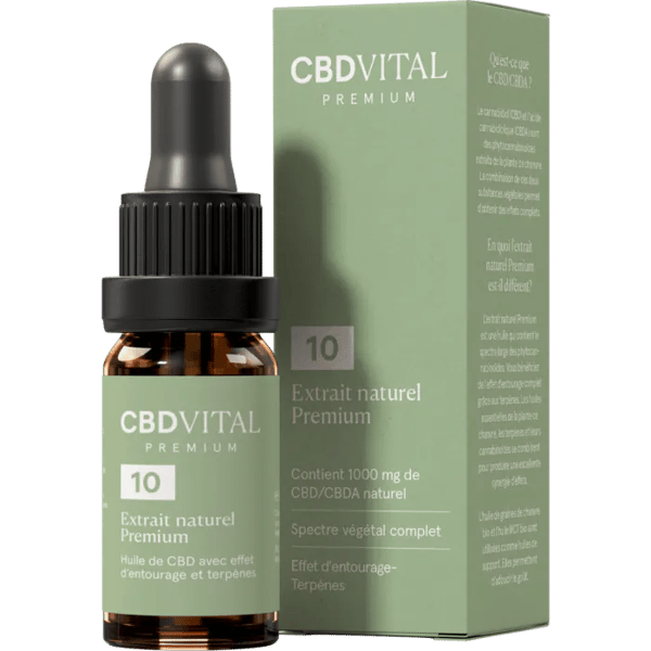 CBD VITAL Huile de CBD Premium 10% Avis