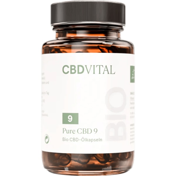 CBD Vital PURE BIO CBD 9 Kapseln Bewertung