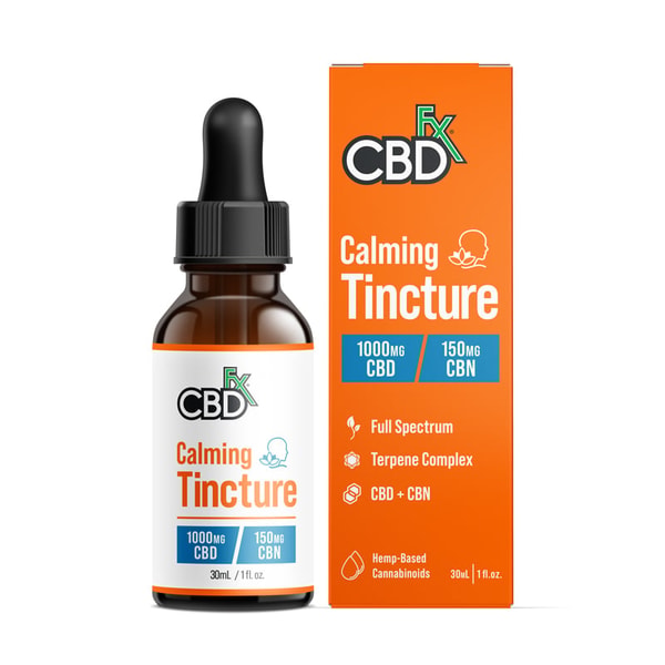 CBDfx Full Spectrum CBD Oil Tincture for Calming + CBN Review