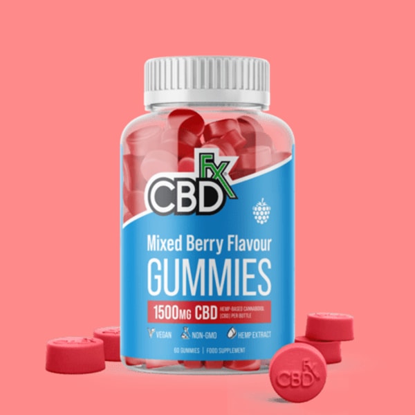 CBDfx Mixed Berry CBD Gummies Review