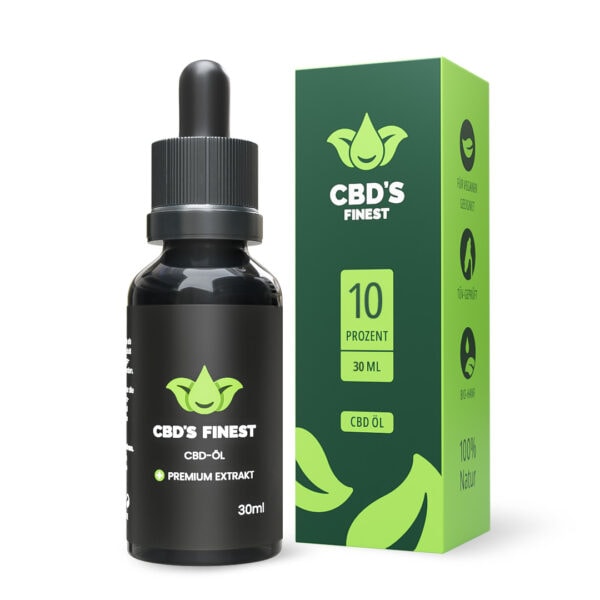 CBDs Finest CBD-&Ouml;l 10% 30 ml Bewertung