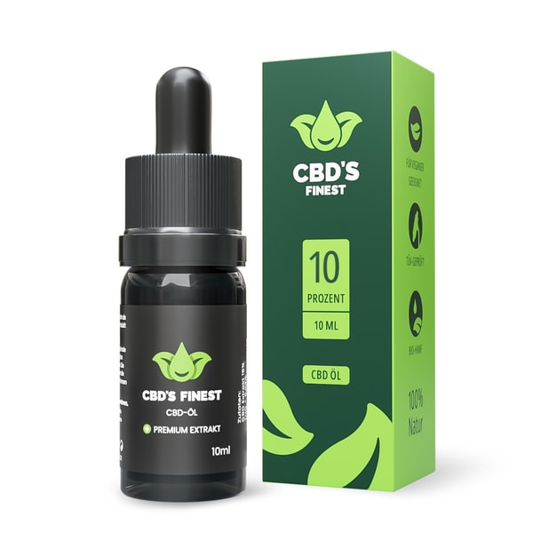 CBDs Finest CBD-&Ouml;l 10% 10 ml Bewertung