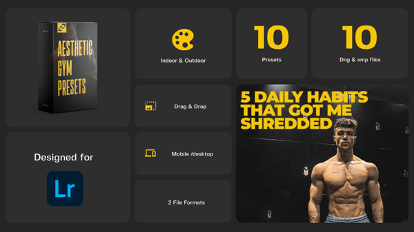 Ccreation Gym Lightroom Presets Review