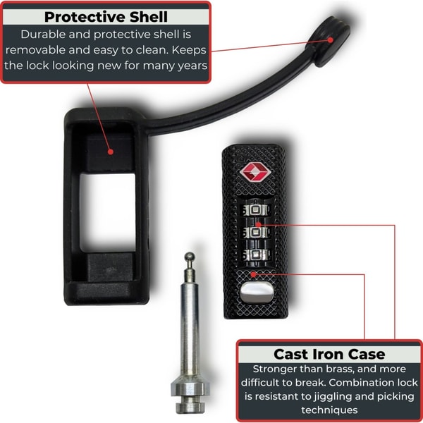 Cedar Mill Fine Firearms 2-Pack TSA Approved MonoShaft Gun Case Lock Review