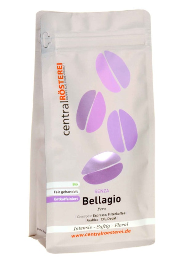 centralR&Ouml;STEREI Bellagio entkoffeiniert bio Bewertung