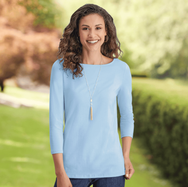 Chadwicks of Boston Real Comfort Cotton Essential Layering Tee Review