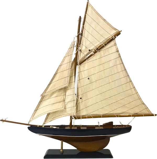 Chame Online Authentic 65cm R&M Wooden Sailboat Review