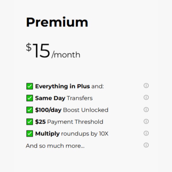 Changed Premium Plan Review