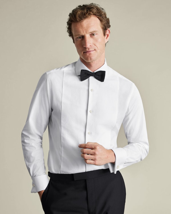 Charles Tyrwhitt Galahemd mit Bieseneinsatz Bewertungen