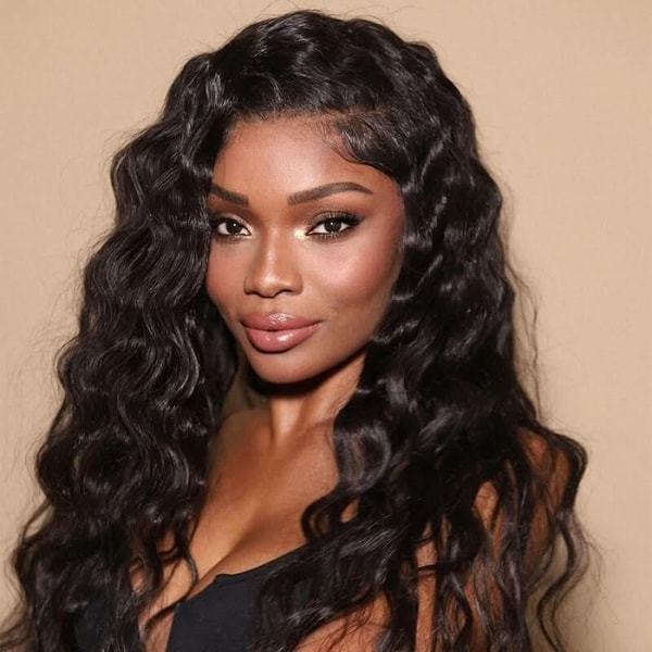 Charmanty Hair Review: Charmanty Hair 13x4 Transparent Lace Body Wave Wig Natural Black Reviews