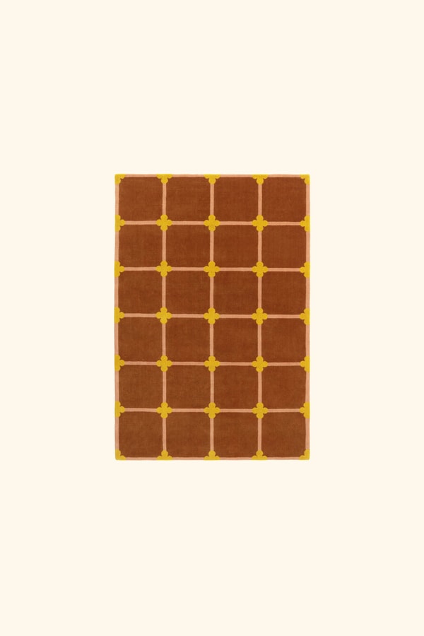 Chateau Orlando Flower Grid Rug Review