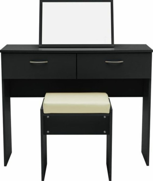 Cheap Furniture Warehouse Cheval Dressing Table Stool & Mirror Bedroom Set Reviews
