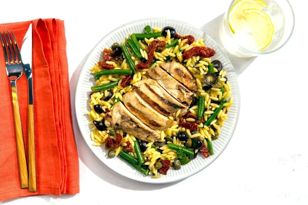 Chefly Grilled Chicken and Orzo Salad Review