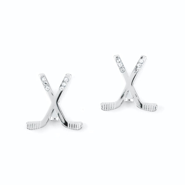 Chelsea Charles Jewelry CC Sport Silver Ice Hockey Earrings Review