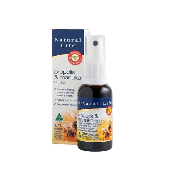 Natural Life Propolis & Manuka Honey 20% Spray Review