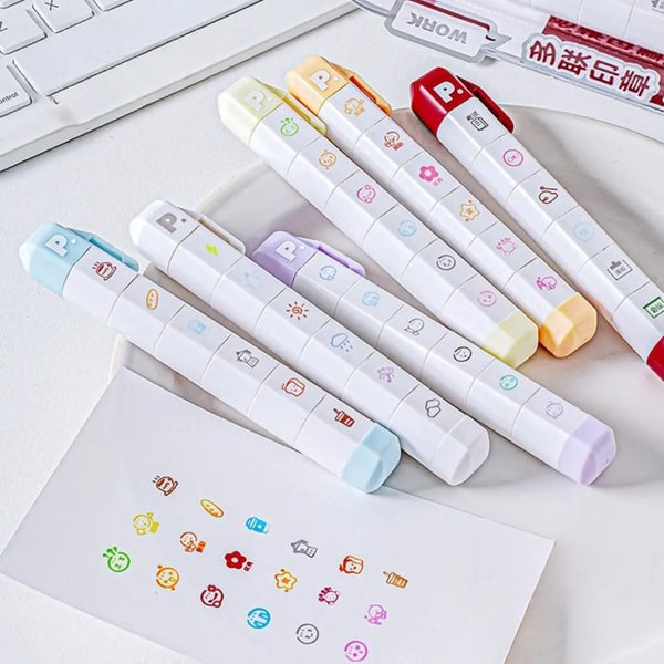 ChicChoi Multi-Pattern 6-in-1 Pen Stamp Set Review