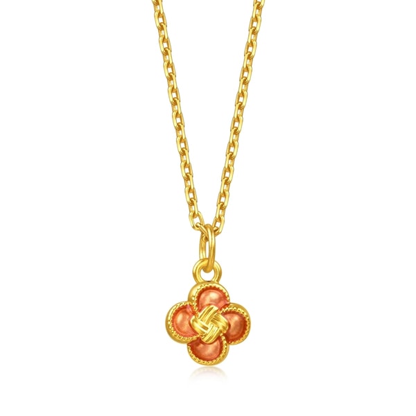 Chow Sang Sang Jewellery Minty Collection 999 Gold Four-Leaf Clover Pendant Review