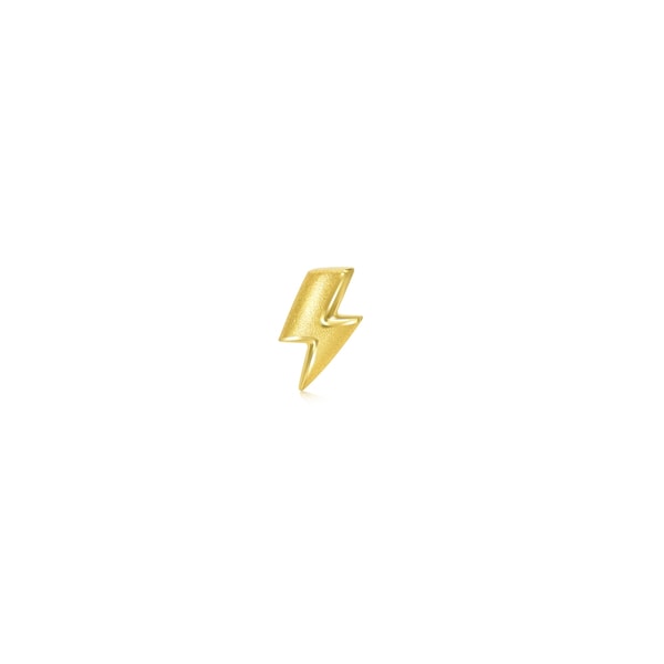Chow Sang Sang Jewellery Essence 999.9 Gold Thunder Single Earring Review