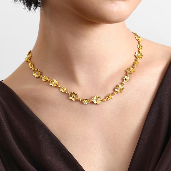 Chow Sang Sang Jewellery Gold Rhyme Necklace 評論