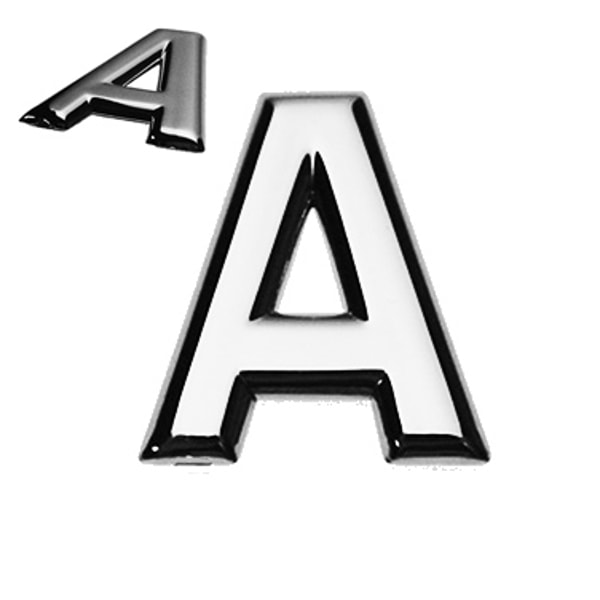 CHROMSTADT 3D Buchstabe flach A Bewertung