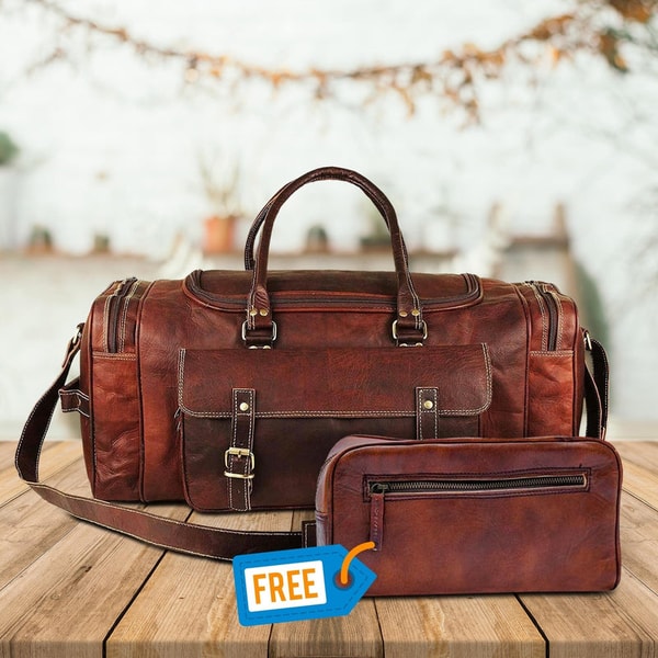 Classy Leather Bags Traveler Weekender Duffle Review