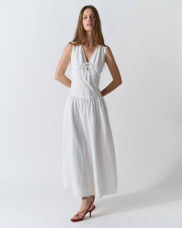 Claudent Long Structured Dress Review