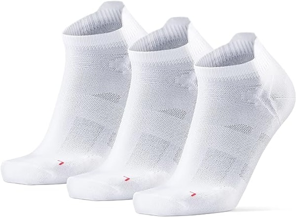 Danish Endurance 3 Pack Low-Cut White Sports Ankle Socks UK Size 6-8 Review