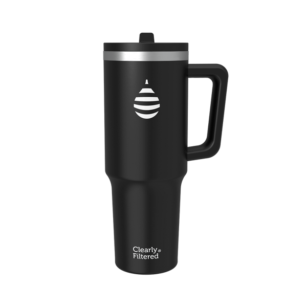 Clearly Filtered 40oz Insulated Stainless Steel Filtered Water Bottle Review