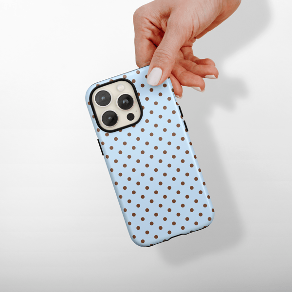 Coconut Lane Tough Blue Polka Dot Case Review