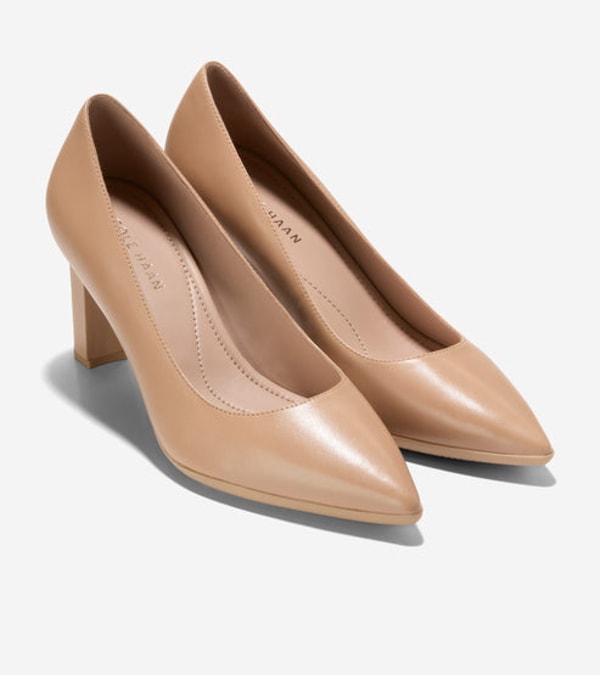 Cole Haan Women's Grand Ambition Angelica Pumps Rese&ntilde;a