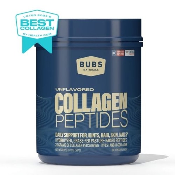 BUBS Naturals Collagen Peptides Review